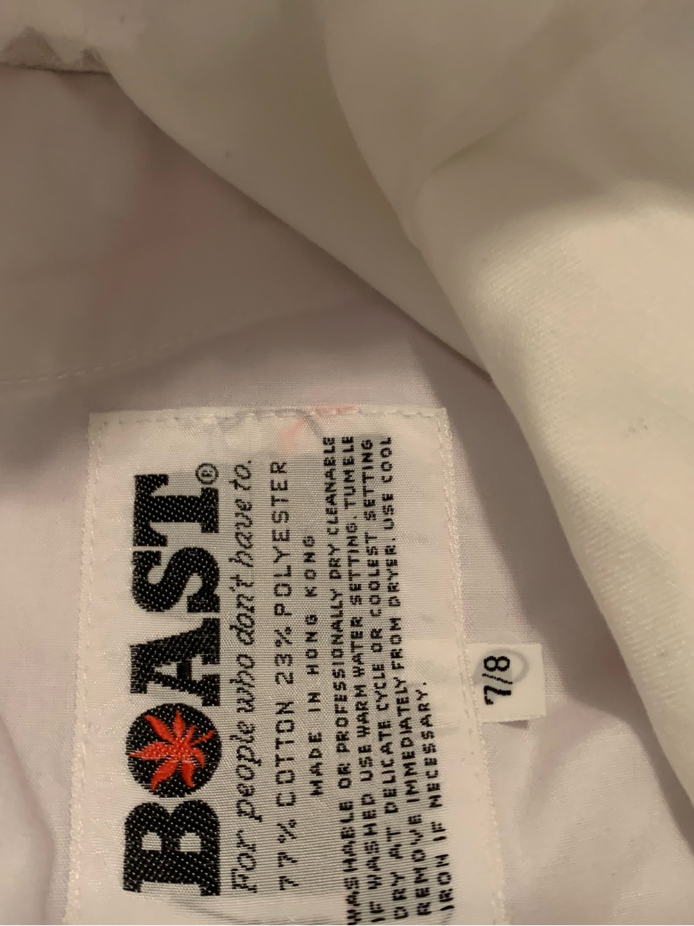 Women’s Boast Cotton White Shorts - Picture 6 of 6